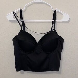 Black Strappy Corset